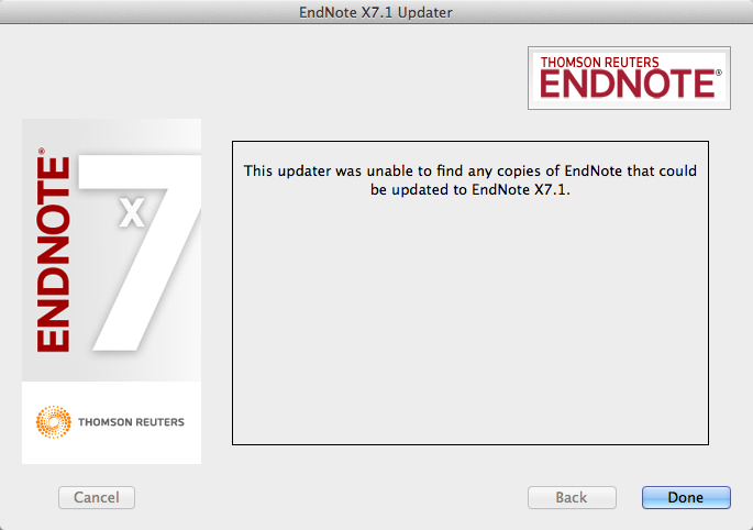 endnote x7 installer
